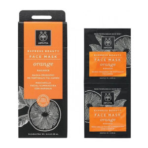 apivita express face mask orange 2x8ml