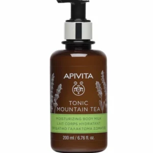 apivita tonic mountain tea body milk 200ml