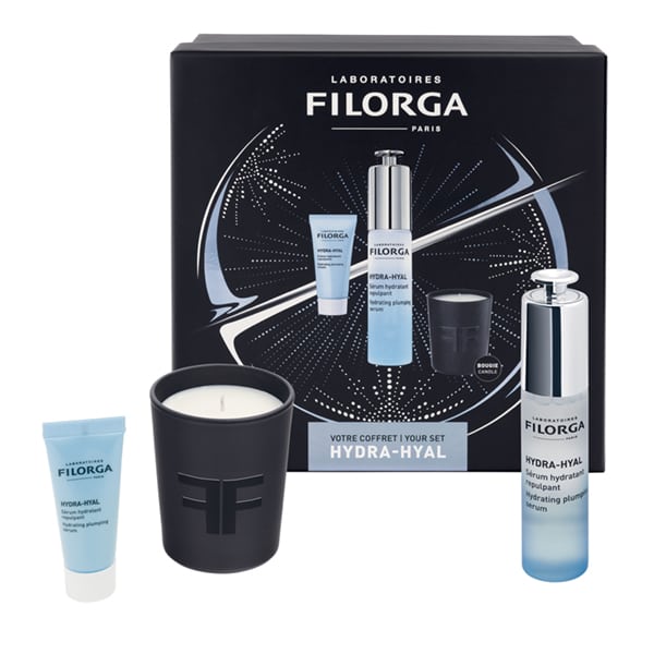 filorga xmas set hydra hyal: premium set ΕΝΥΔΑΤΩΣΗΣ ΠΟΥ ΠΕΡΙΛΑΜΒΑΝΕΙ ΤΟ serum hydra hyal ΣΕ ΚΑΝΟΝΙΚΟ ΜΕΓΕΘΟΣ