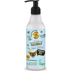 natura siberica planeta organica skin super good natural coconut body lotion, caribbean mix, 250 ml