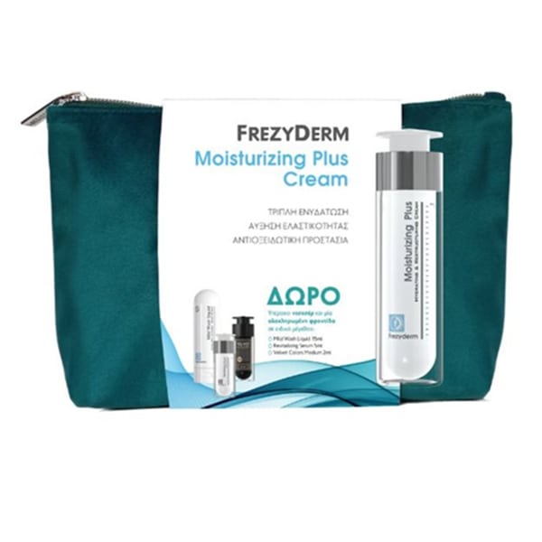 frezyderm moistur plus 50ml +mild wash liq15ml +revit ser 5