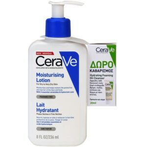 cera ve moisturising lotion + hydr. cleanser promo 236ml