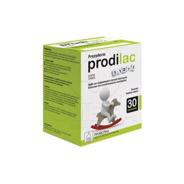 frezyderm prodilac start 30 sticks