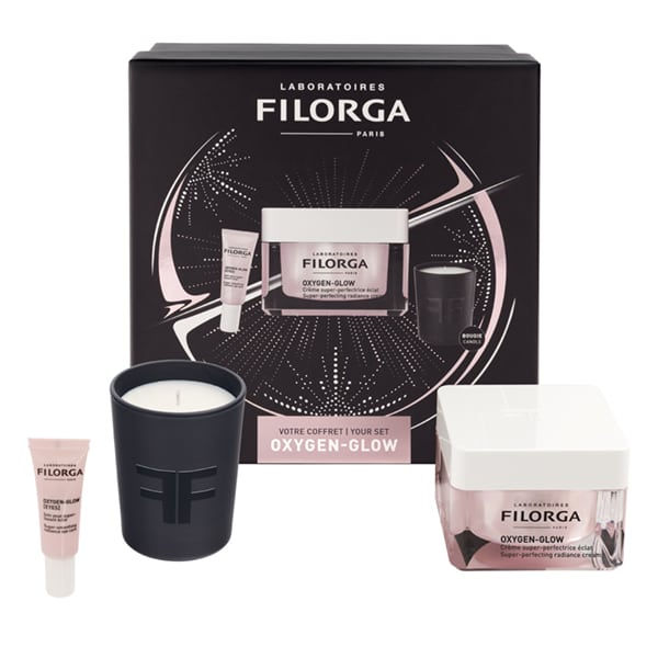 filorga xmas set glow: premium set ΛΑΜΨΗΣ ΠΟΥ ΠΕΡΙΛΑΜΒΑΝΕΙ ΤΗΝ ΚΡΕΜΑ ΤΗΣ ΣΕΙΡΑΣ glow ΣΕ ΚΑΝΟΝΙΚΟ ΜΕΓΕΘΟΣ &