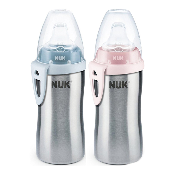 nuk active cup από Ανοξείδωτο Ατσάλι 12m+ 215ml
