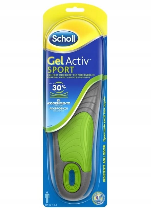 scholl gelactiv sport men 30% ΑΠΟΡΠΟΦΗΣΗ new (ΠΡΑΣΙΝΟ)