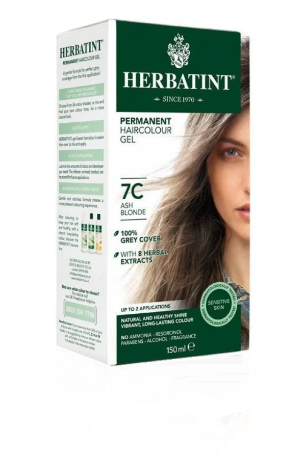 herbatint ΥΤ. ΒΑΦΗ 7c 150ml