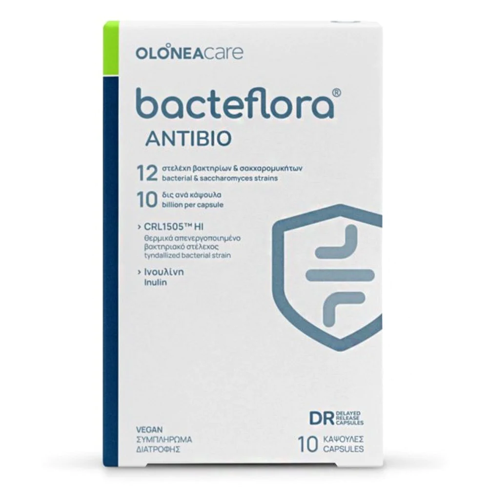 bacteflora antibio 10 caps