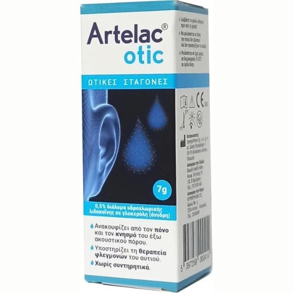 bausch & lomb artelac otic 7gr