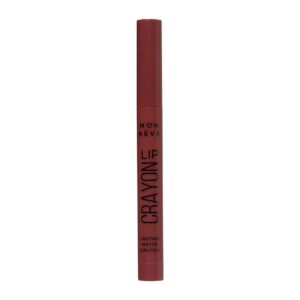 mon reve lip crayon, lasting matte lipstick 08 terra