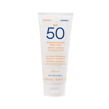 korres yogh fac bod sunsc spf50 200ml