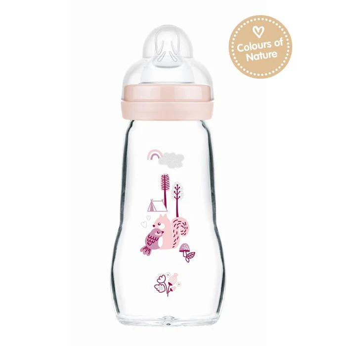 mam feel good 260ml girl 2+ ΜΗΝΩΝ forest matt