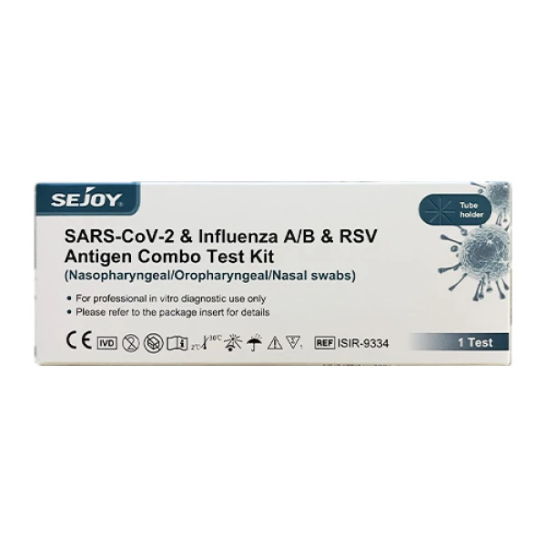 sejoy sars cov 2 & ingluenza a/b & rsv antigen combo test kit