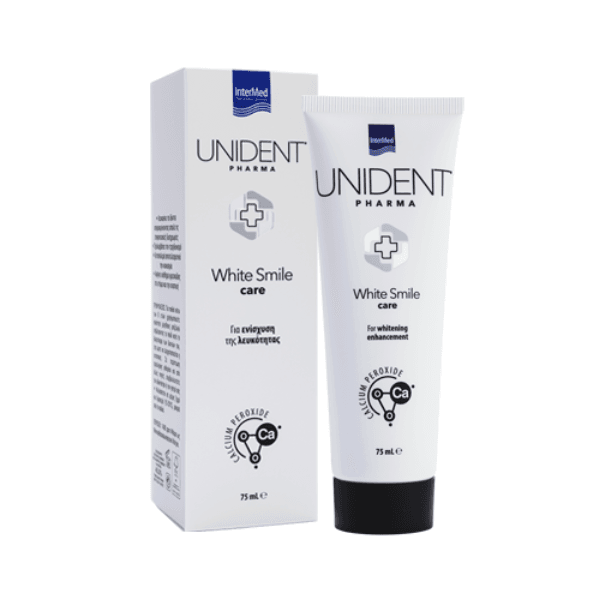 unident pharma care white sm btxtbx75ml