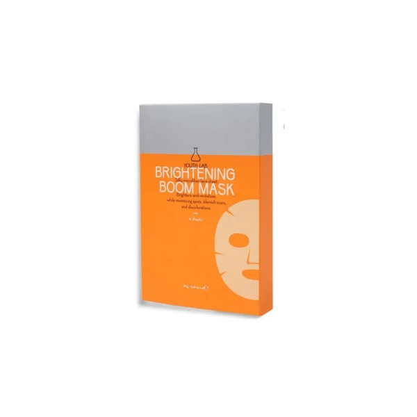 youth lab brightening boom vit c sheet mask 4p