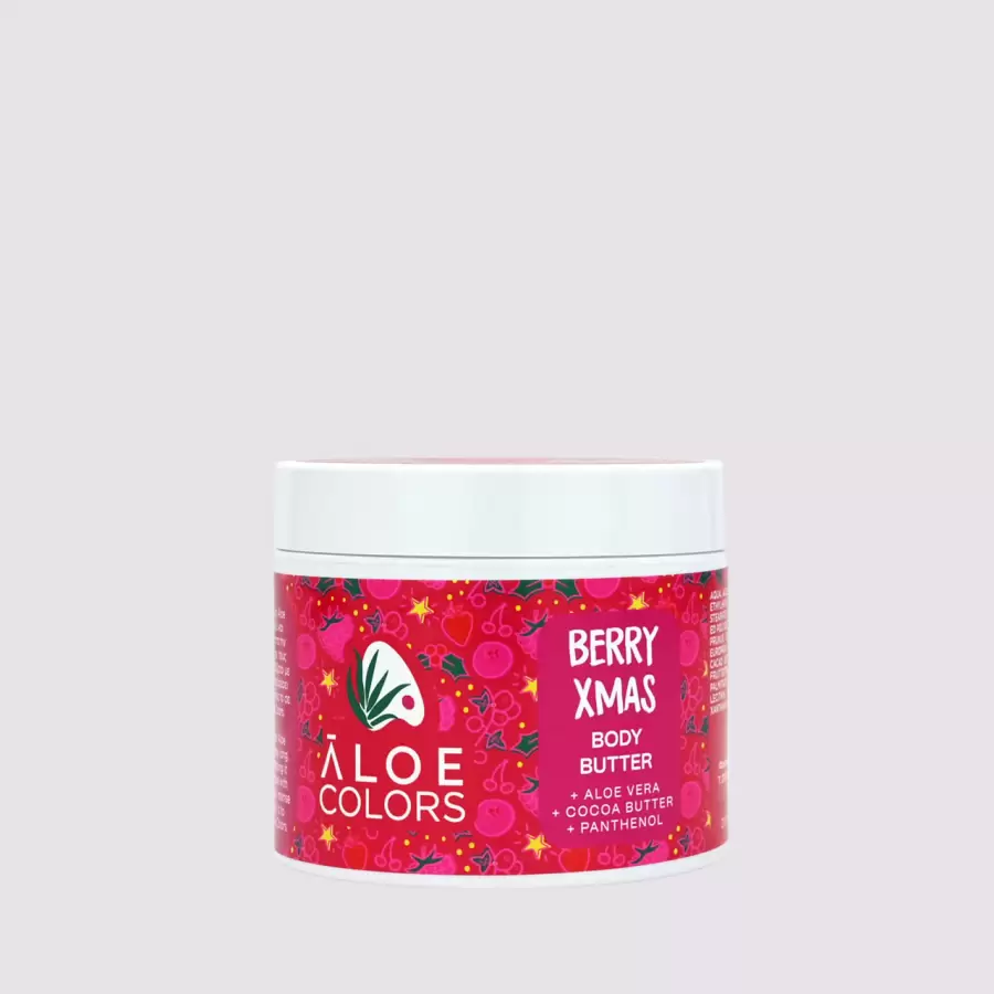body butter 200ml berry xmas