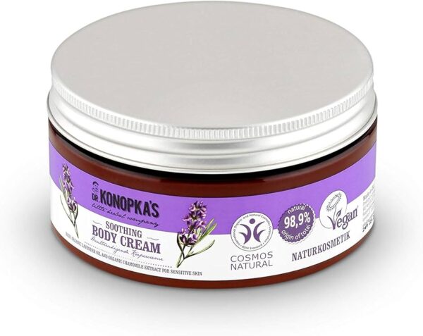 natura siberica dr.konopka s body cream soothing 300 ml