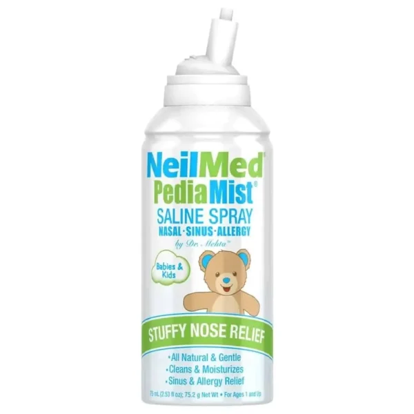 neilmed pediamist saline spray 75ml