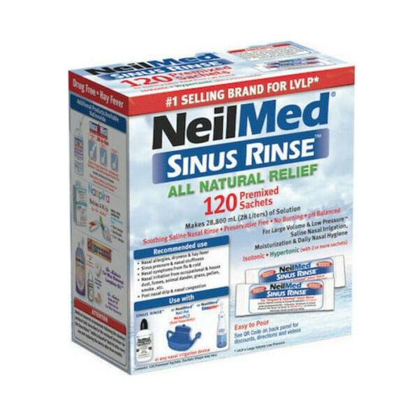 sinus rinse refill 120 premixed sach