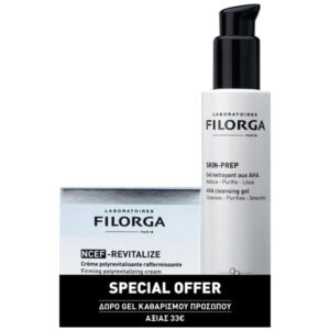 filorga ncef rev cream 50ml + aha gel 150ml