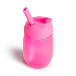 chilly s simple clean straw cup pink