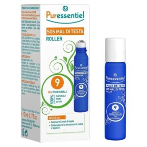 puressentiel headache roll on with 9 essential oils 5ml