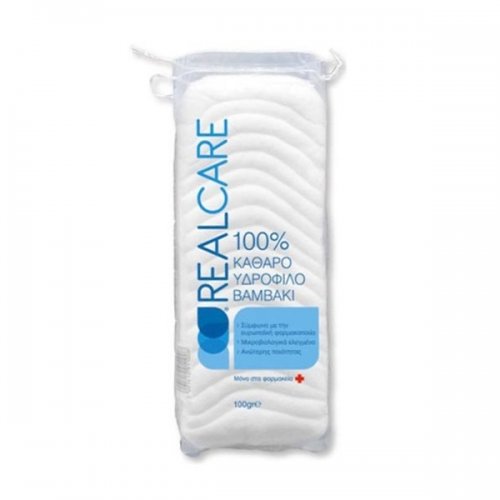 real care ΒΑΜΒΑΚΙ 100% ΚΑΘΑΡΟ ΥΔΡΟΦΙΛΟ 100gr