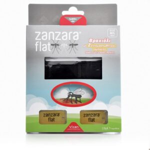 zanzara flat ΒΡΑΧΙΟΛΙ m/l ΜΕ 2 ΕΝΤΟΜΟΑΠΩΘΗΤΙΚΕΣ ΤΑΜΠΛΕΤΕΣ