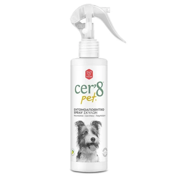 vican cer 8 pet ΕΝΤΟΜΟΑΠΩΘΗΤΙΚΟ spray ΣΚΥΛΩΝ 200ml