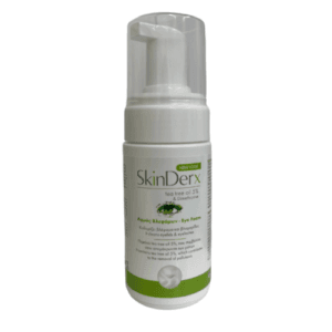 skinderx eye cleansing foam