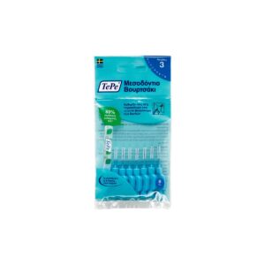 tepe interdental brush 0.6mm (3) blue 9pcs