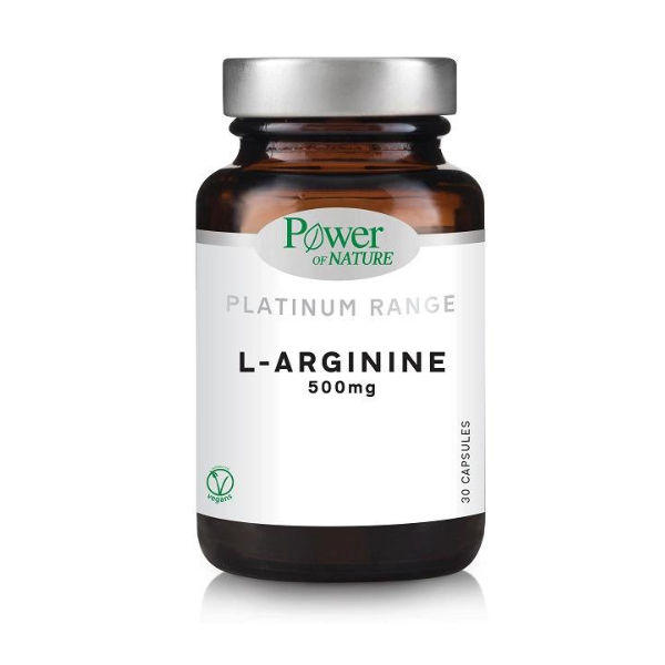 power health platinum l arginine 500mg 30s caps