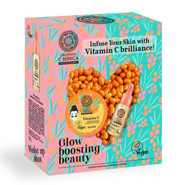 natura siberica oblepikha c berrica glow boosting 30ml/60pcs