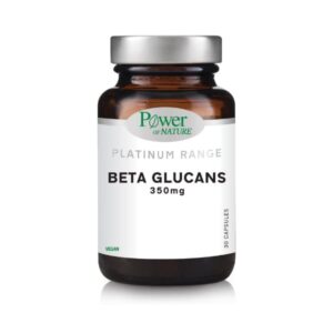 power health platinum beta glucans 350mg 30s, caps