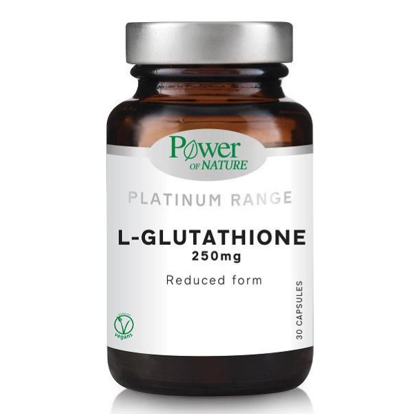 power health platinum l glutathione 250mg 30s caps