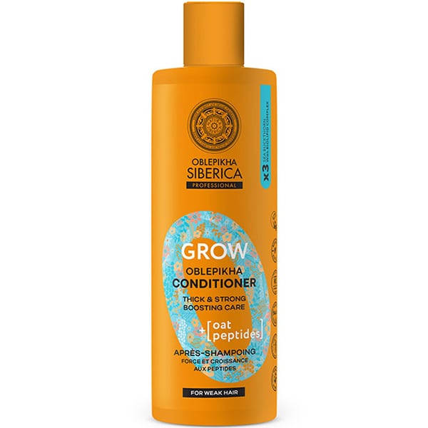 natura siberica grow conditioner for weak hair