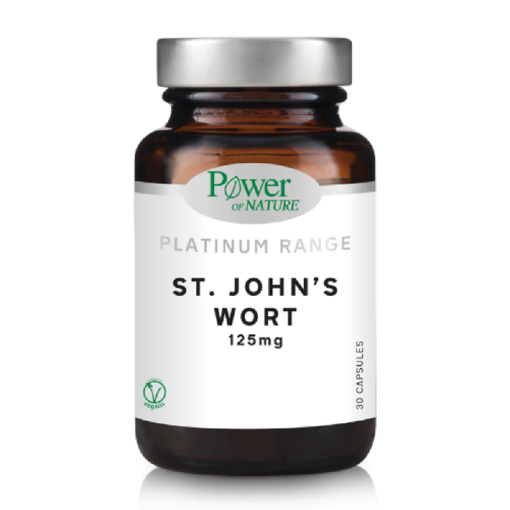 power health platinum st. johns wort 125mg 30s, caps