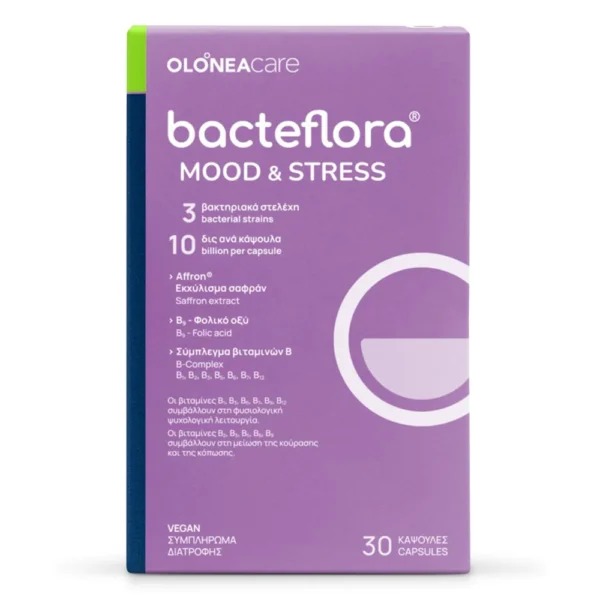 olonea bacteflora mood&stress 30 caps