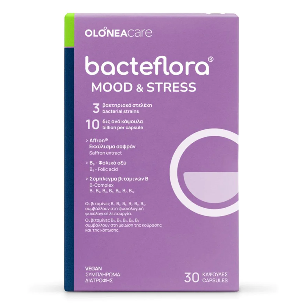 olonea bacteflora mood&stress 30 caps