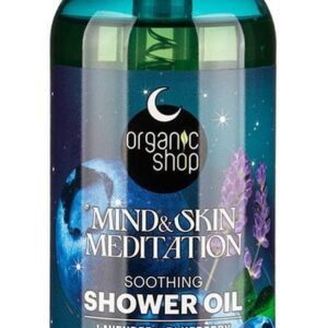 organic shop soothing body oil meditation