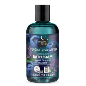 organic shop sleeping bath foam