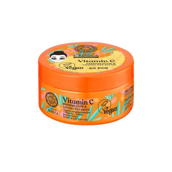natura siberica oblepikha c berrica express glow eye patch