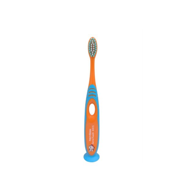 frezyderm sensiteeth kids toothbrush orange