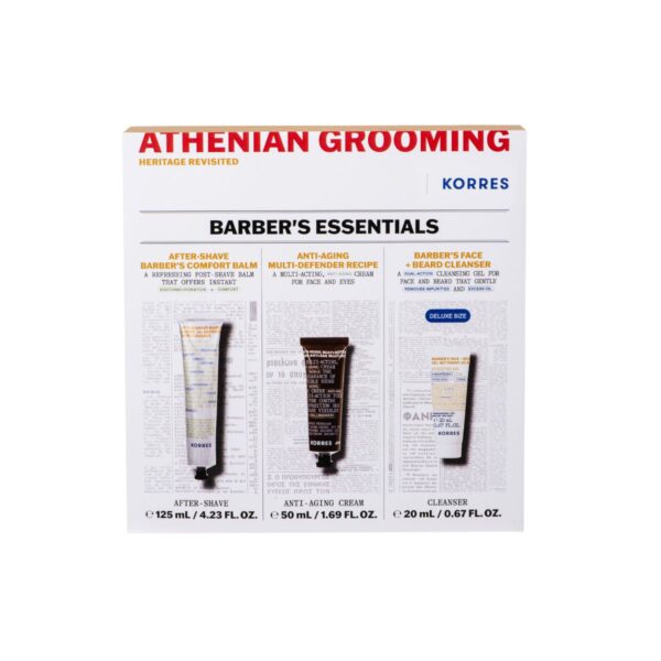 korres set men's starter kit