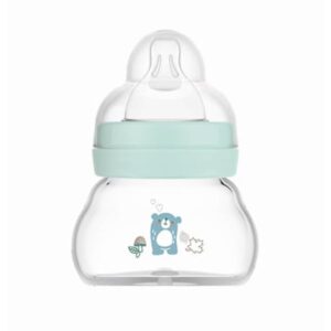 mam ΜΠΙΜΠΕΡΟ ΓΥΑΛΙΝΟ matt feel good 90ml+ΘΗΛΗ ΣΙΛΙΚΟΝΗΣ 0+ ΜΗΝΩΝ