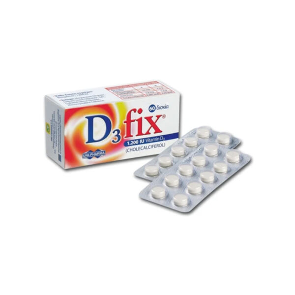 d3 fix* 1200 iu vitamin d3 60 tablets