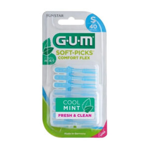 gum 669 soft picks cflex mint small x40