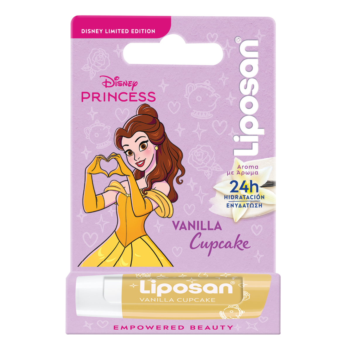 liposan disney ΒΑΝΙΛΙΑ cupcake blister 4,8gr
