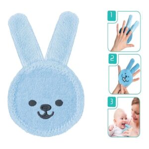 mam oral care rabbit boy 0+ ΜΗΝΩΝ (ΓΑΝΤΙ ΚΑΘΑΡΙΣΜΟΥ ΣΤΟΜΑΤΙΚΗΣ ΚΟΙΛΟΤΗΤΑΣ)