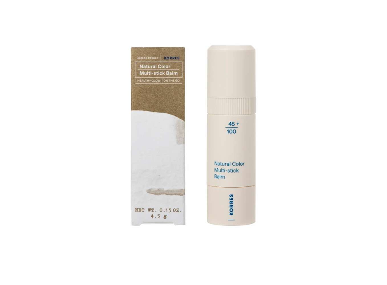 korres nat color multistick aeg bronze 4,5g